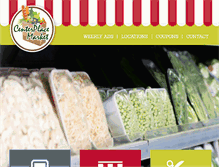 Tablet Screenshot of centerplacemarket.com